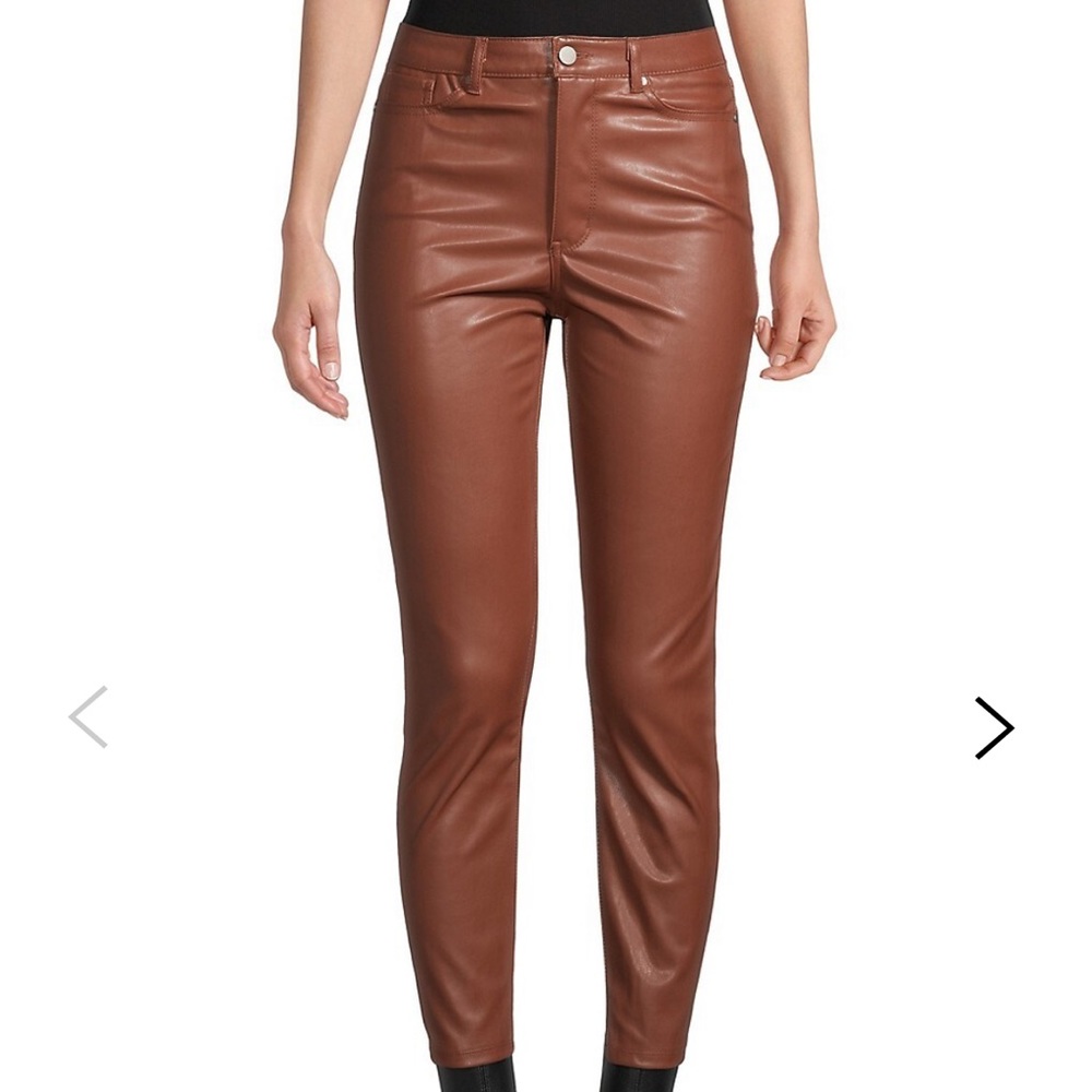 Design Lab Faux Leather Pants